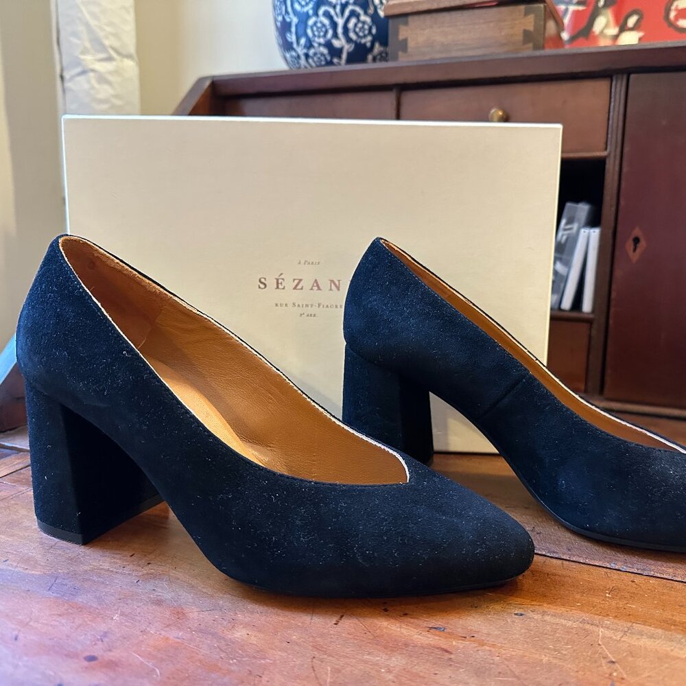 Black Sezane Alice High Heels - Size 39 - NWT